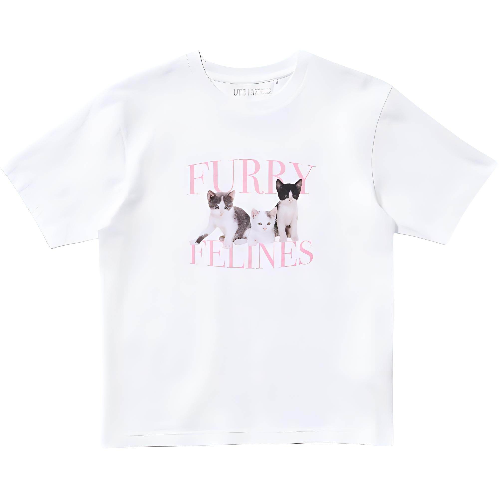 Футболка женская Uniqlo x Walter Chandoha - Boxette Shop